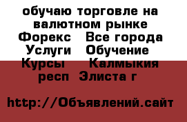 обучаю торговле на валютном рынке Форекс - Все города Услуги » Обучение. Курсы   . Калмыкия респ.,Элиста г.